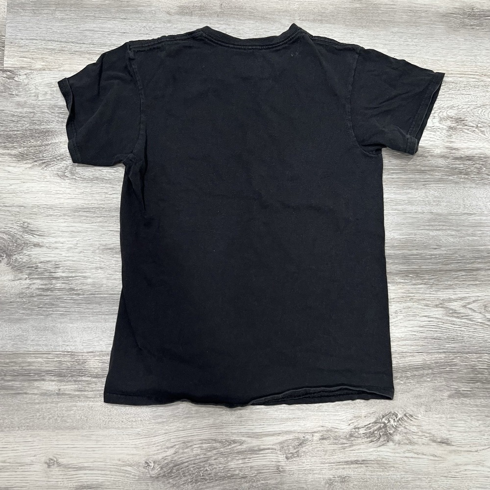 Ghost Face Graphic Tee Halloween Horror Movie T-Shirt Black Medium - Picture 2 of 5